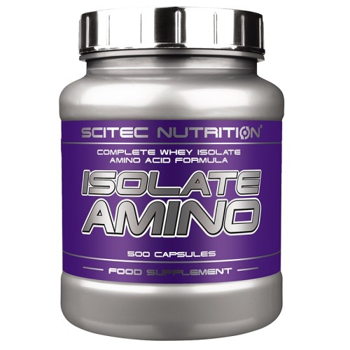 Scitec Nutrition Isolate Amino, 500 Capsules